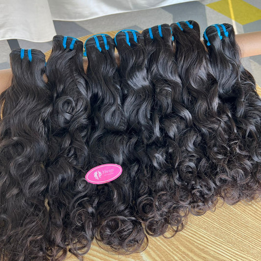 Lux Wavy Raw Hair Bundle Deals